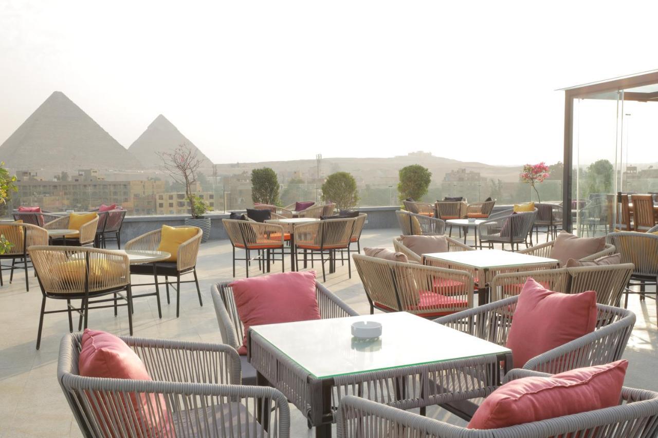 New Pyramid Front Hotel Al Kawm al Akhdar Exteriér fotografie