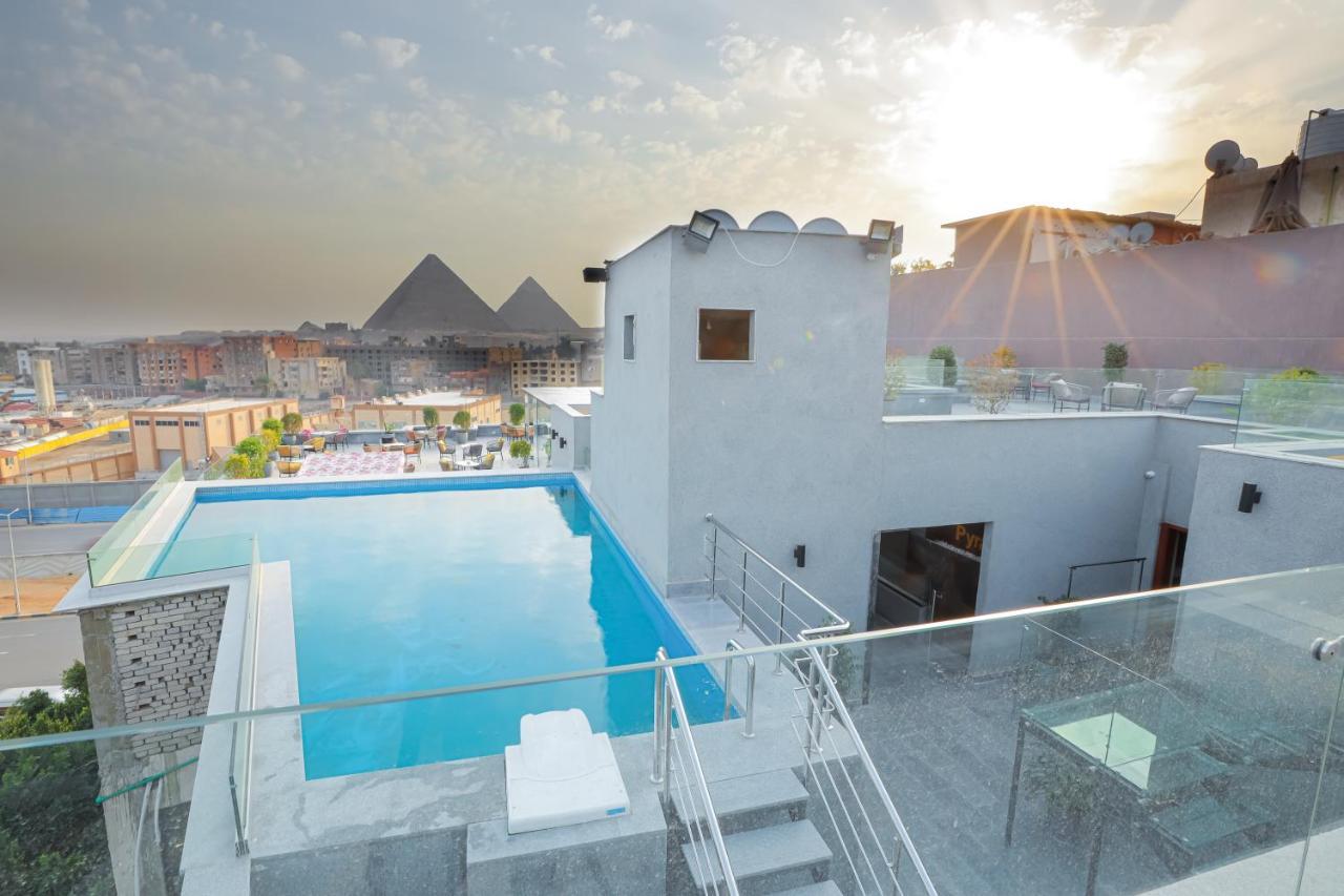 New Pyramid Front Hotel Al Kawm al Akhdar Exteriér fotografie