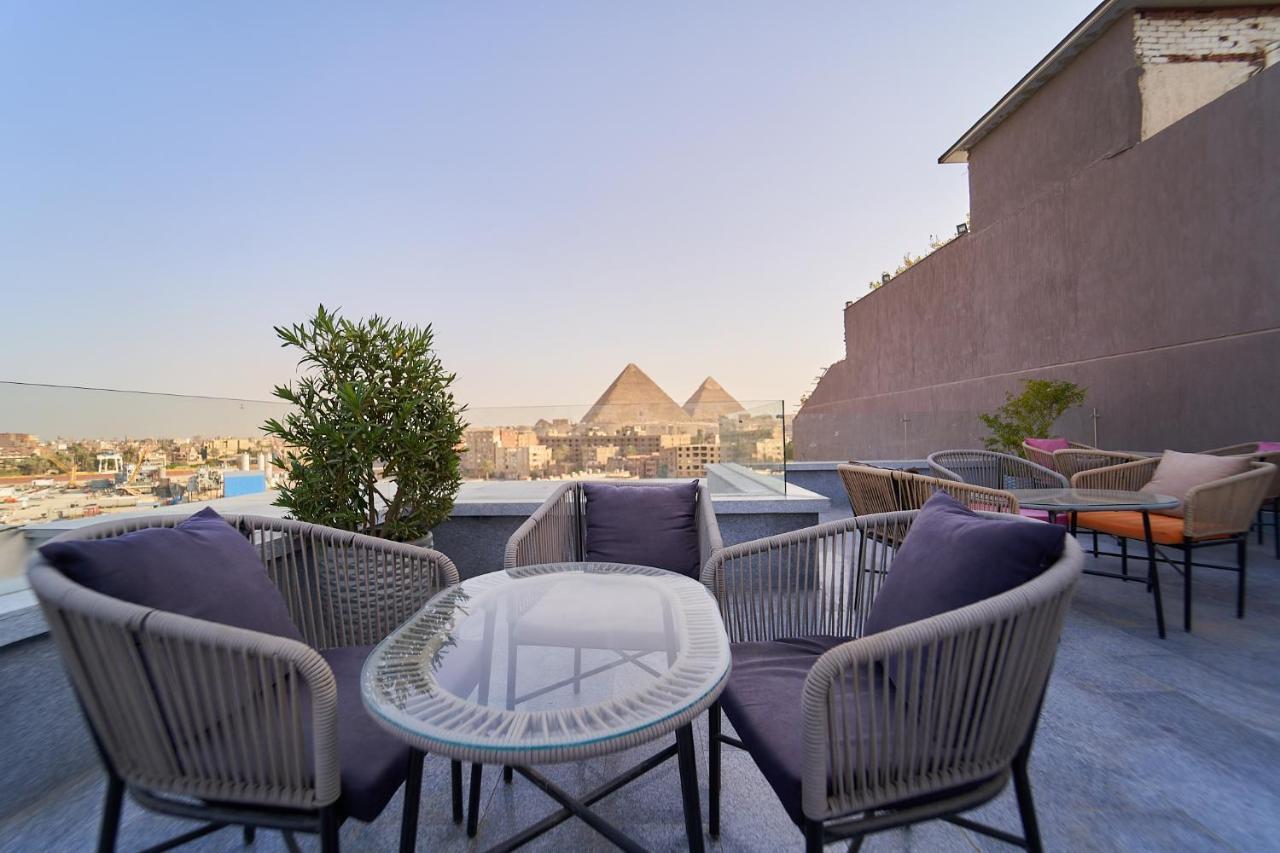 New Pyramid Front Hotel Al Kawm al Akhdar Exteriér fotografie