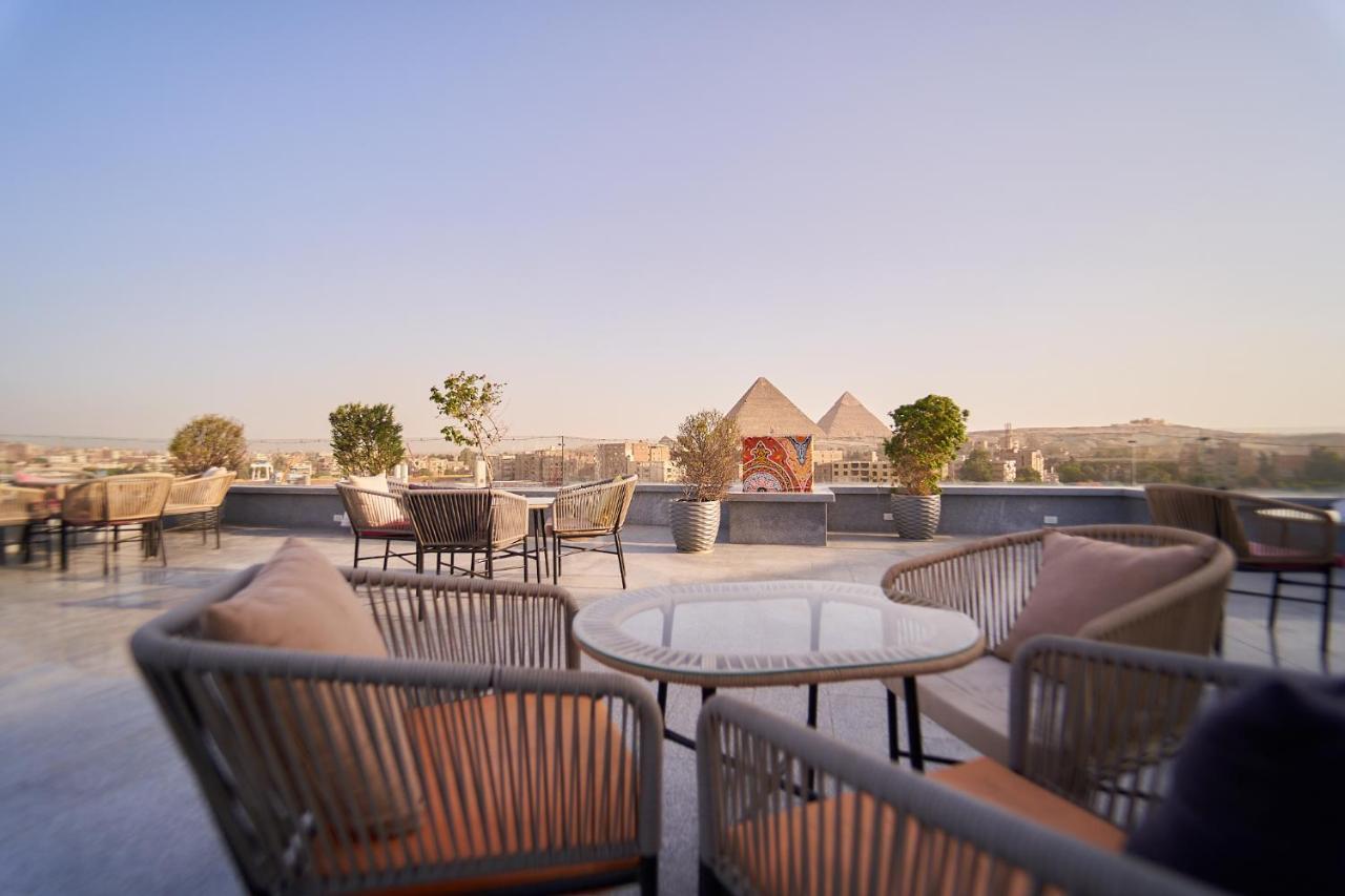 New Pyramid Front Hotel Al Kawm al Akhdar Exteriér fotografie