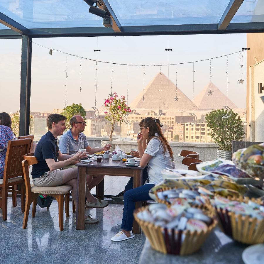 New Pyramid Front Hotel Al Kawm al Akhdar Exteriér fotografie